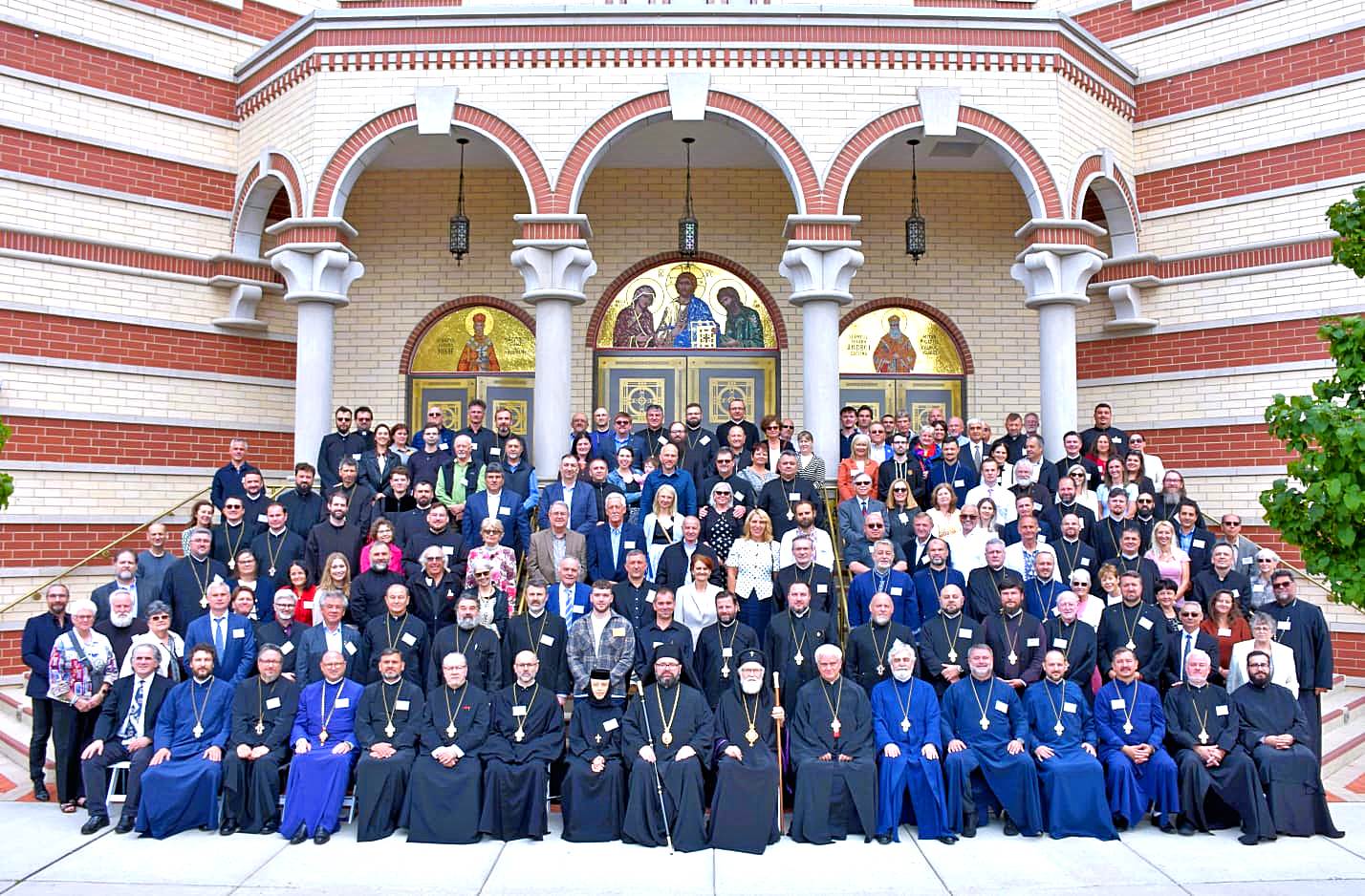 The Romanian Orthodox Episcopate of America logo